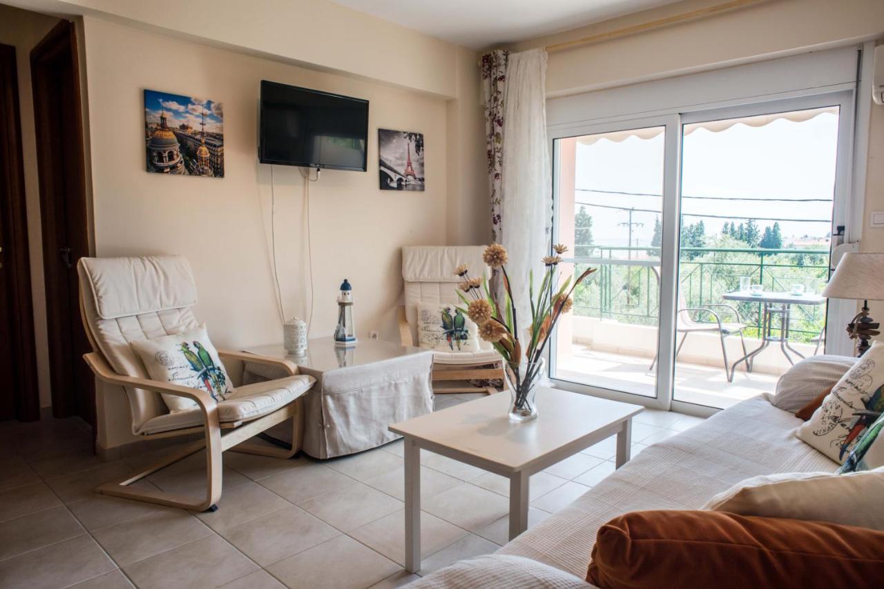 Ligia  Lovely Apartment Next To The Sea Lygia Korinthias מראה חיצוני תמונה